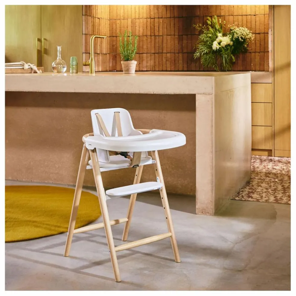 Chaise haute Tobo | Blanc