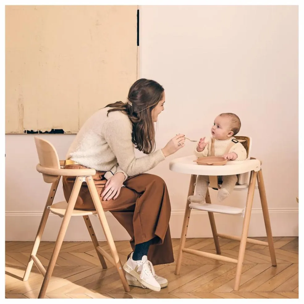 Chaise haute Tobo | Blanc
