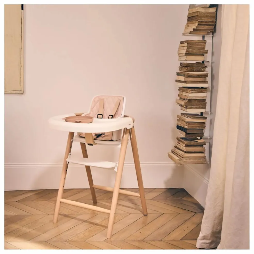 Chaise haute Tobo | Blanc