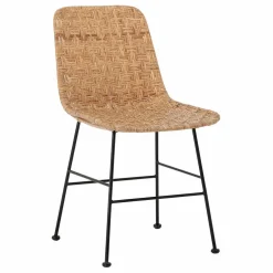Chaise Kitty en rotin
