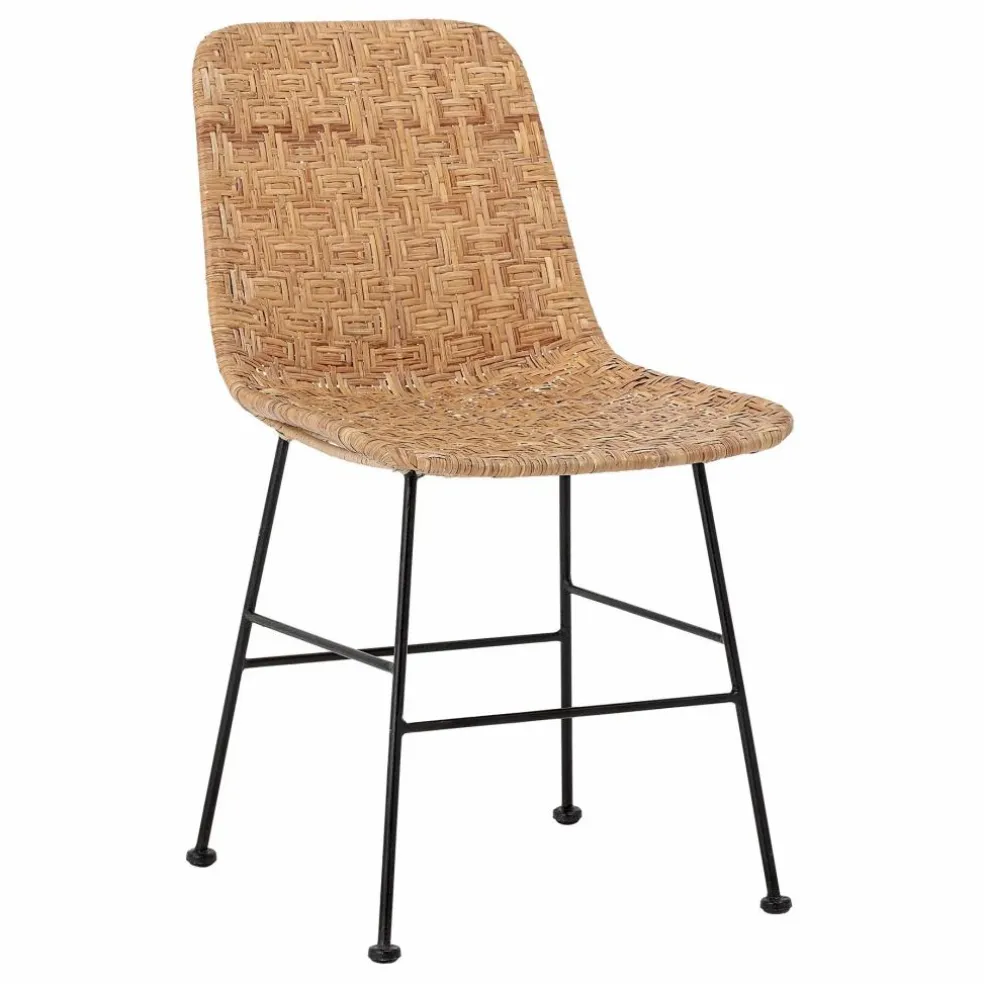 Chaise Kitty en rotin