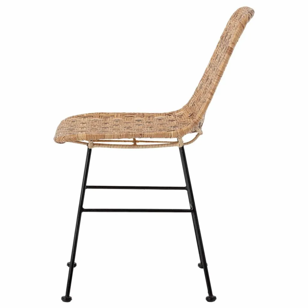 Chaise Kitty en rotin