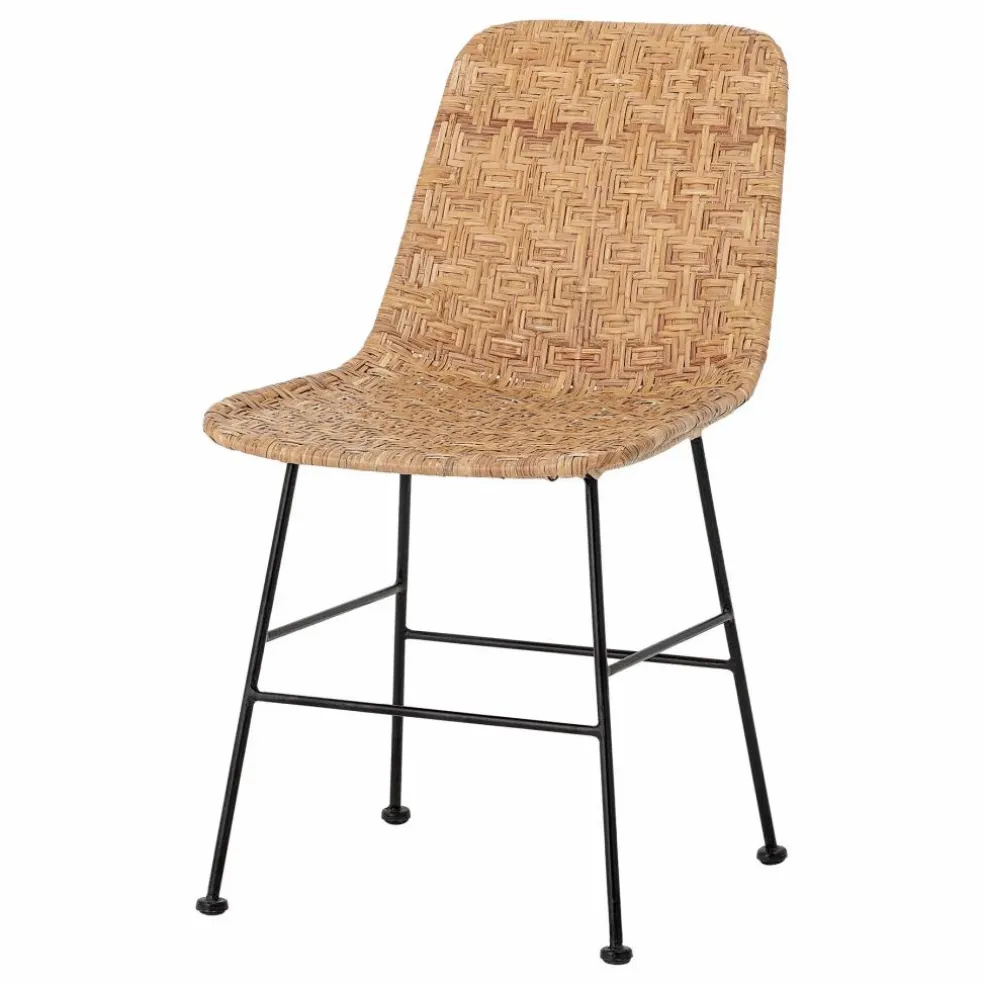 Chaise Kitty en rotin