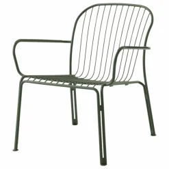 Chaise lounge avec accoudoirs Thorvald SC101, Space Copenhagen | Vert foncé