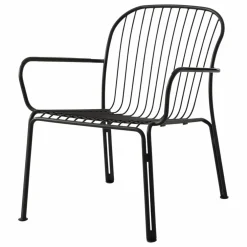Chaise lounge avec accoudoirs Thorvald SC101, Space Copenhagen | Noir