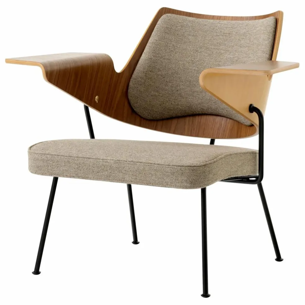 Chaise lounge RD8, Robin Day | Gris foncé