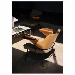 Chaise lounge RD8, Robin Day | Gris foncé