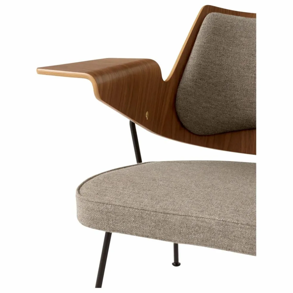 Chaise lounge RD8, Robin Day | Gris foncé