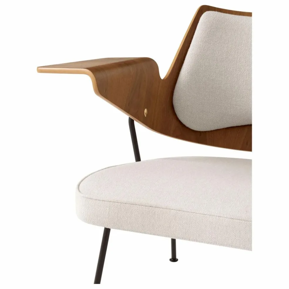 Chaise lounge RD8, Robin Day | Gris clair