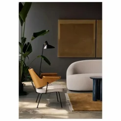 Chaise lounge RD8, Robin Day | Gris clair