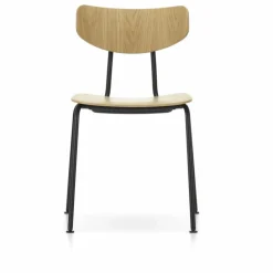 Chaise Moca - piètement noir - Jasper Morrison | Chêne