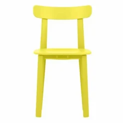 Chaise Morrisson All plastic | Bouton d'or