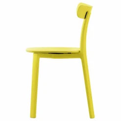 Chaise Morrisson All plastic | Bouton d'or