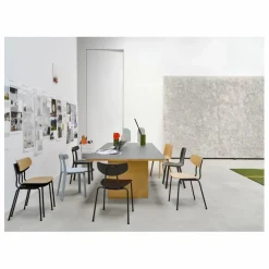 Chaise Morrisson All plastic | Gris bleuté