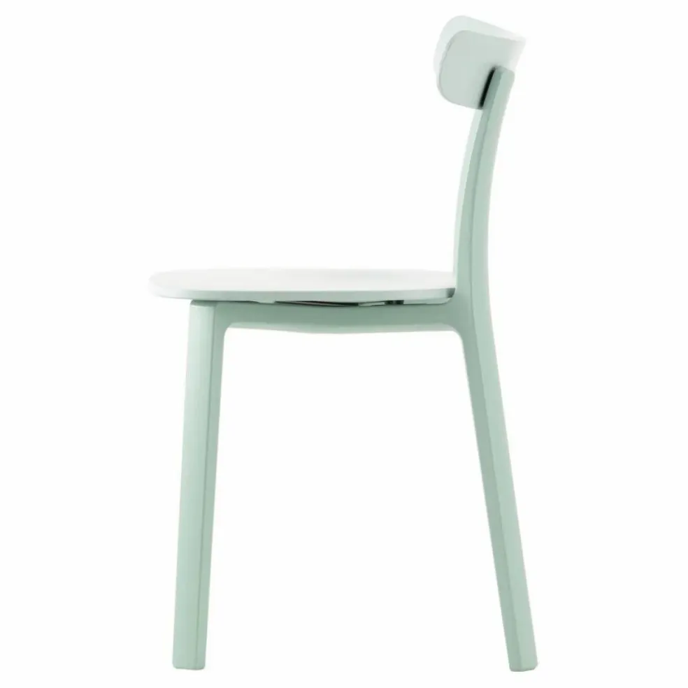 Chaise Morrisson All plastic | Gris bleuté