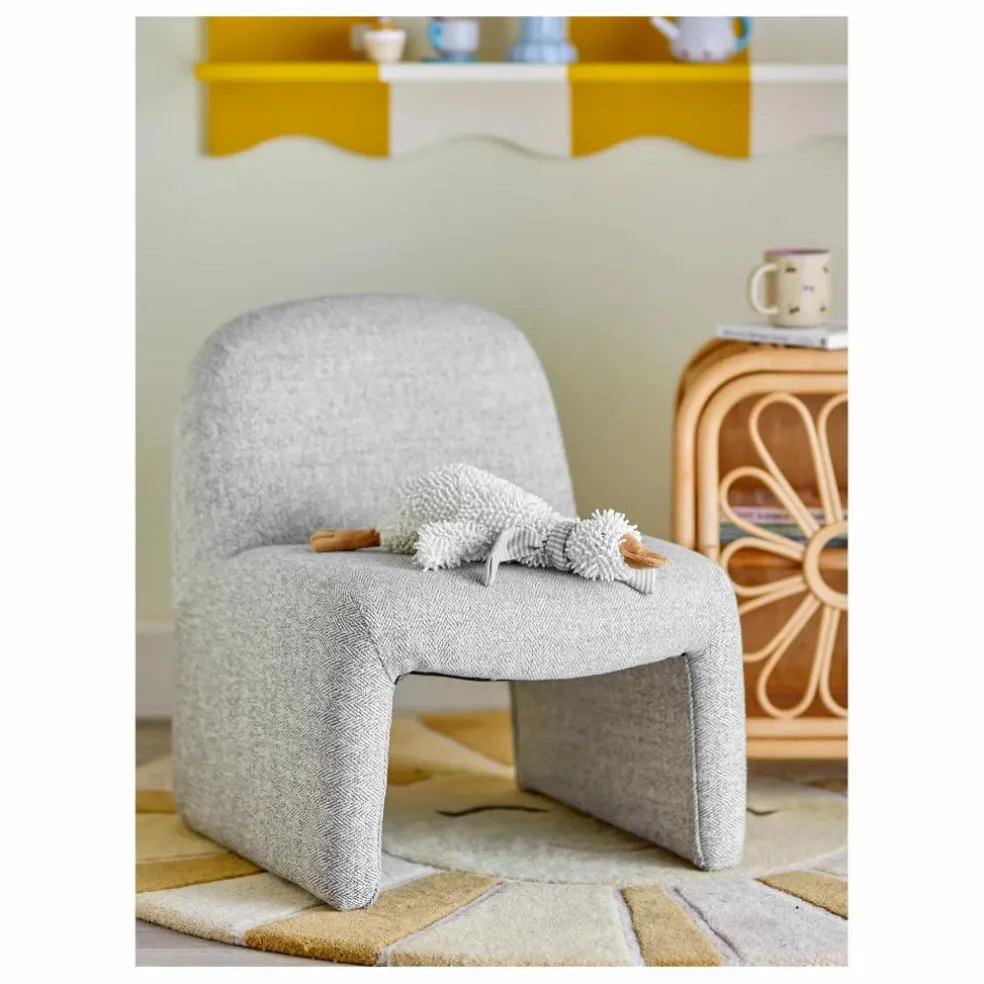 Chaise pour enfant Neel | Gris clair