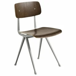 Chaise Result en chêne fumé - Réedition Friso Kramer & Wim Rietveld | Beige