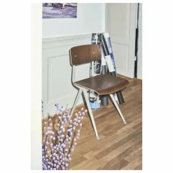 Chaise Result en chêne fumé - Réedition Friso Kramer & Wim Rietveld | Beige