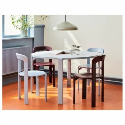 Chaise Rey en bois laqué - Bruno Rey | Aubergine