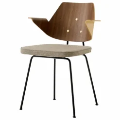 Chaise RFH RD7, Robin Day | Gris foncé