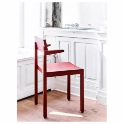 Chaise Silent avec accoudoirs - Big Game | Argile