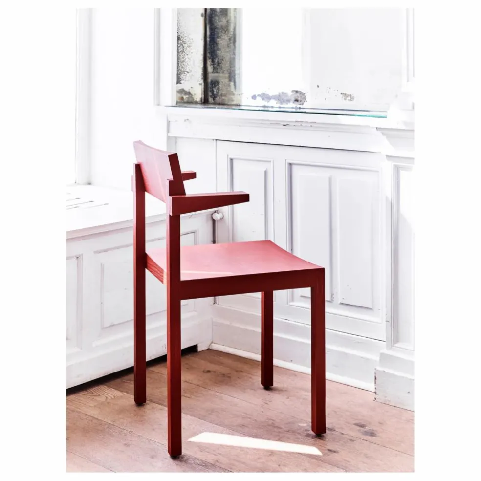 Chaise Silent avec accoudoirs - Big Game | Argile