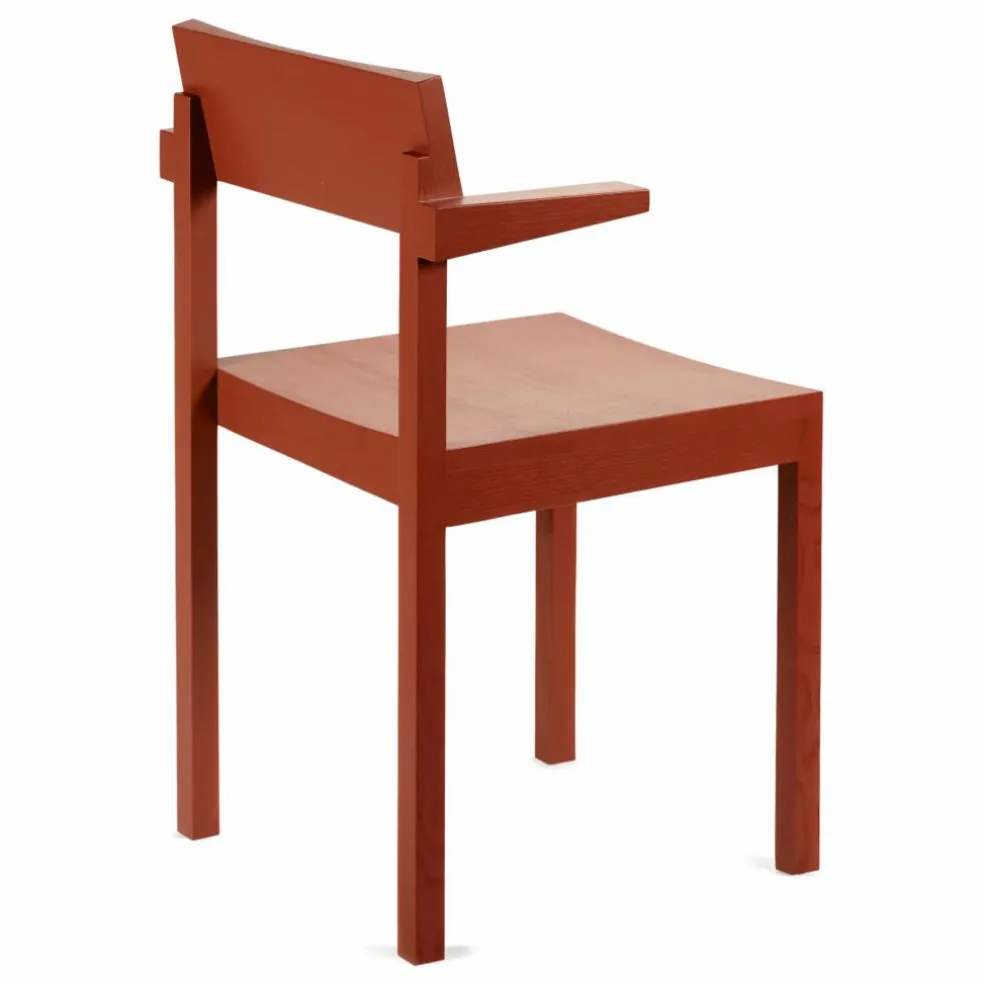 Chaise Silent avec accoudoirs - Big Game | Argile