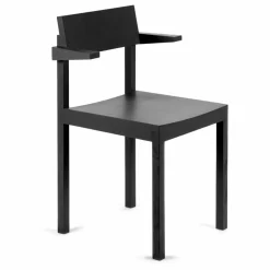 Chaise Silent avec accoudoirs - Big Game | Charbon