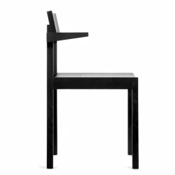 Chaise Silent avec accoudoirs - Big Game | Charbon