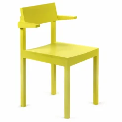 Chaise Silent avec accoudoirs - Big Game | Jaune