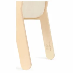 Chaise Sillita en bouleau déhoussable | Bleu pâle