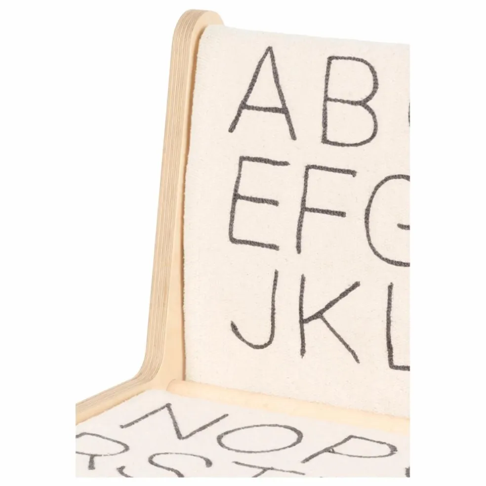 Chaise Sillita en bouleau déhoussable | Ecru