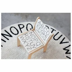 Chaise Sillita en bouleau déhoussable | Ecru