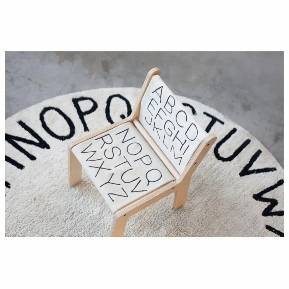 Chaise Sillita en bouleau déhoussable | Ecru