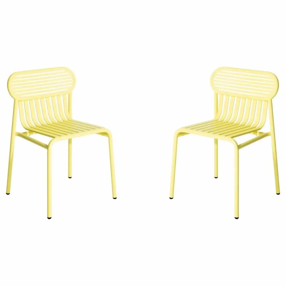 Chaise Week-end - Lot de 2 | Jaune