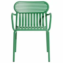 Chaise Week-end avec accoudoirs - Set de 2 | Vert Menthe