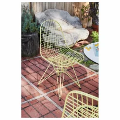 Chaise Wire DKR - Charles & Ray Eames | Jaune citron