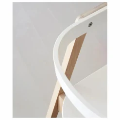 Chaise Wood réglable en hauteur | Blanc