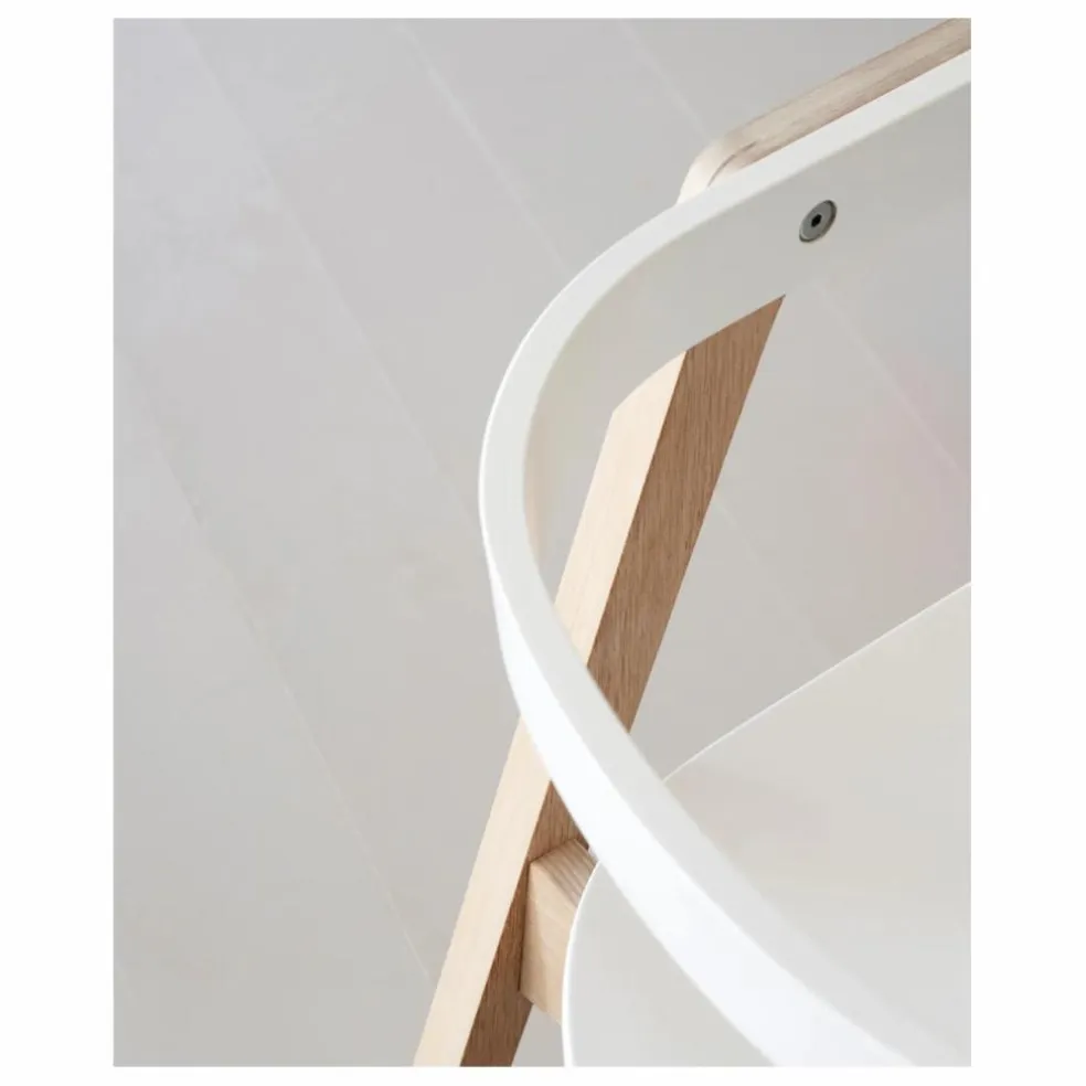 Chaise Wood réglable en hauteur | Blanc