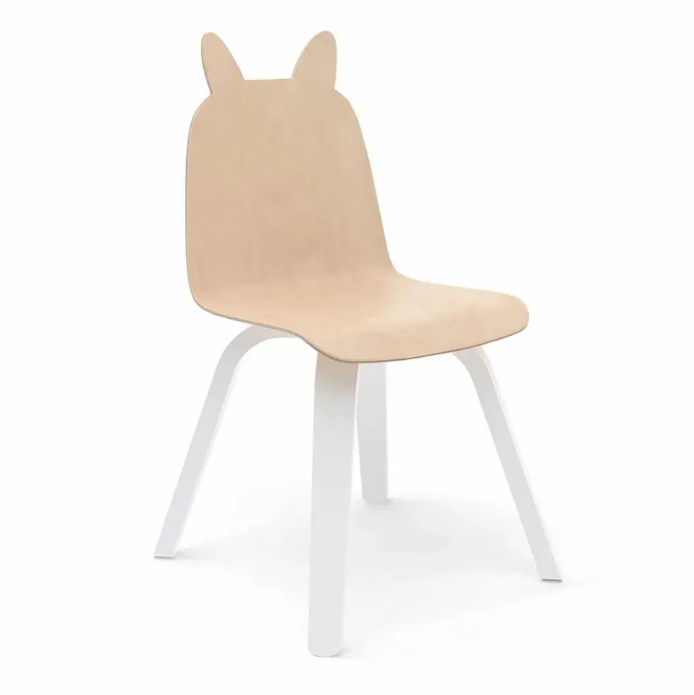 Chaises Play lapin - Lot de 2 | Bouleau