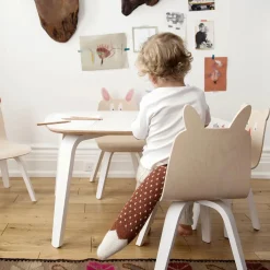 Chaises Play lapin - Lot de 2 | Bouleau