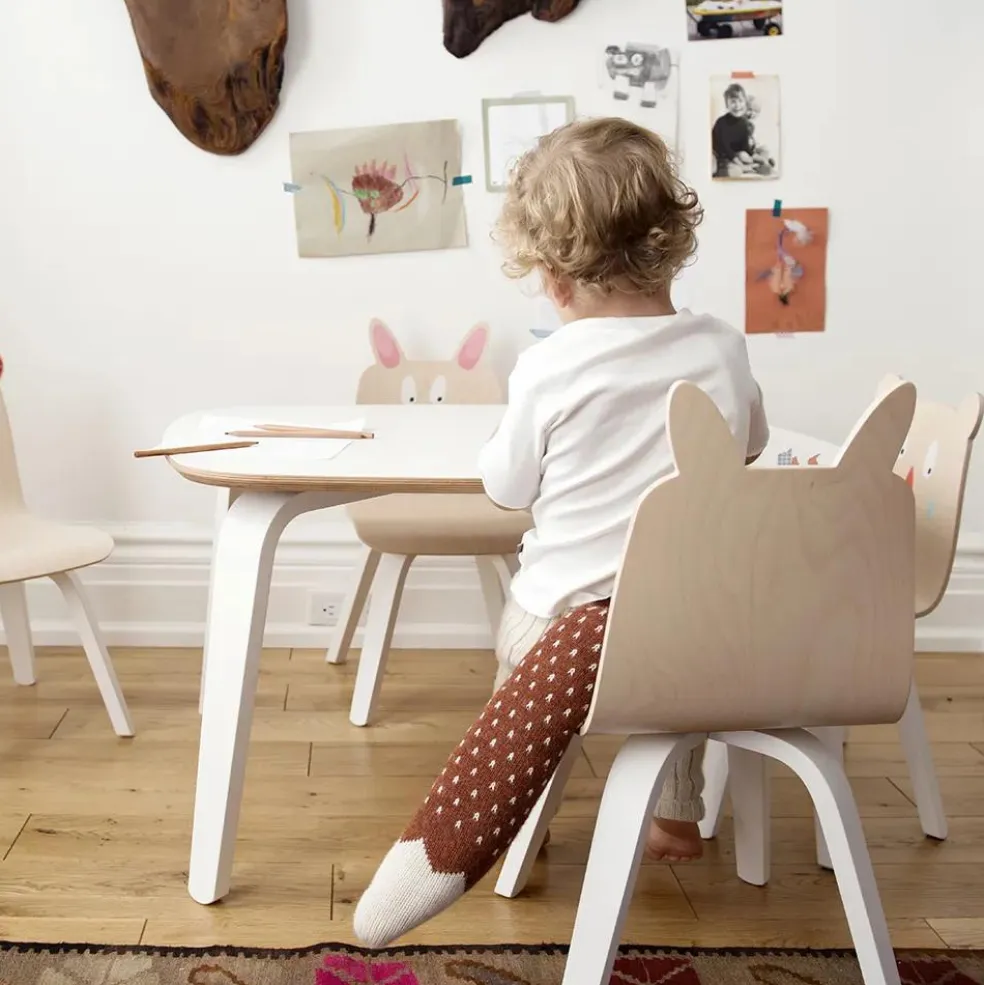 Chaises Play lapin - Lot de 2 | Bouleau
