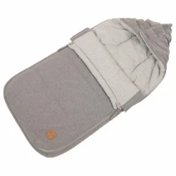 Chancelière en jersey de coton | Gris anthracite