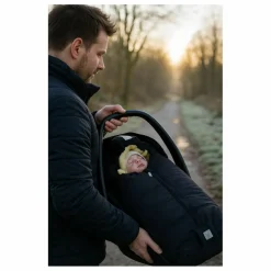 Chancelière universelle pour siège bébé Naadja | Noir