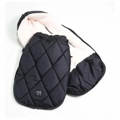 Chancelière universelle XL Too en polaire sherpa | Noir