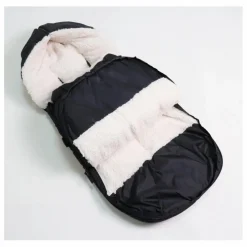Chancelière universelle XL Too en polaire sherpa | Noir