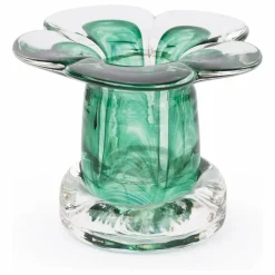 Chandelier en verre Stella | Vert