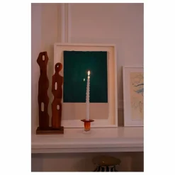 Chandelier en verre Stella | Orange