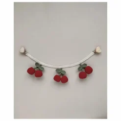 Chaîne pour poussette Cerise | Rouge
