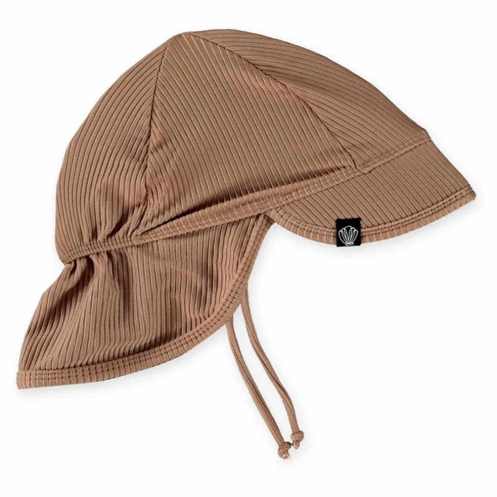 Chapeau Anti-UV Côtelé | Marron